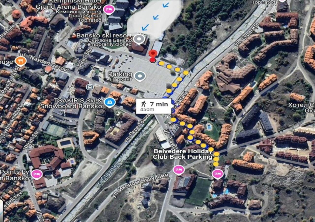 Belvedere Holiday Club Spa&Ski Private Apartments Bansko Bagian luar foto
